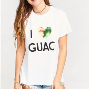 Show Me Your Mumu Oliver Tee, I Love Guac Graphic